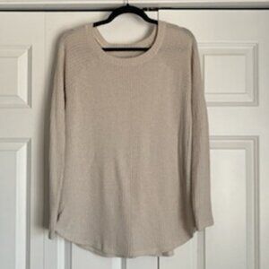 American Eagle waffle knit top